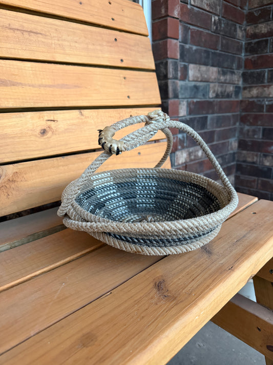 Brown Lariat Basket - BR001